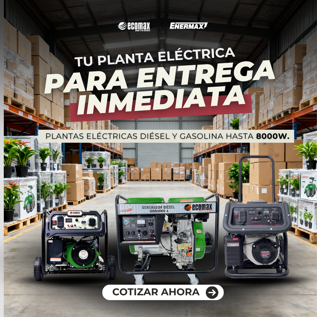 Plantas El&eacute;ctricas Livianas gasolina y di&eacute;sel